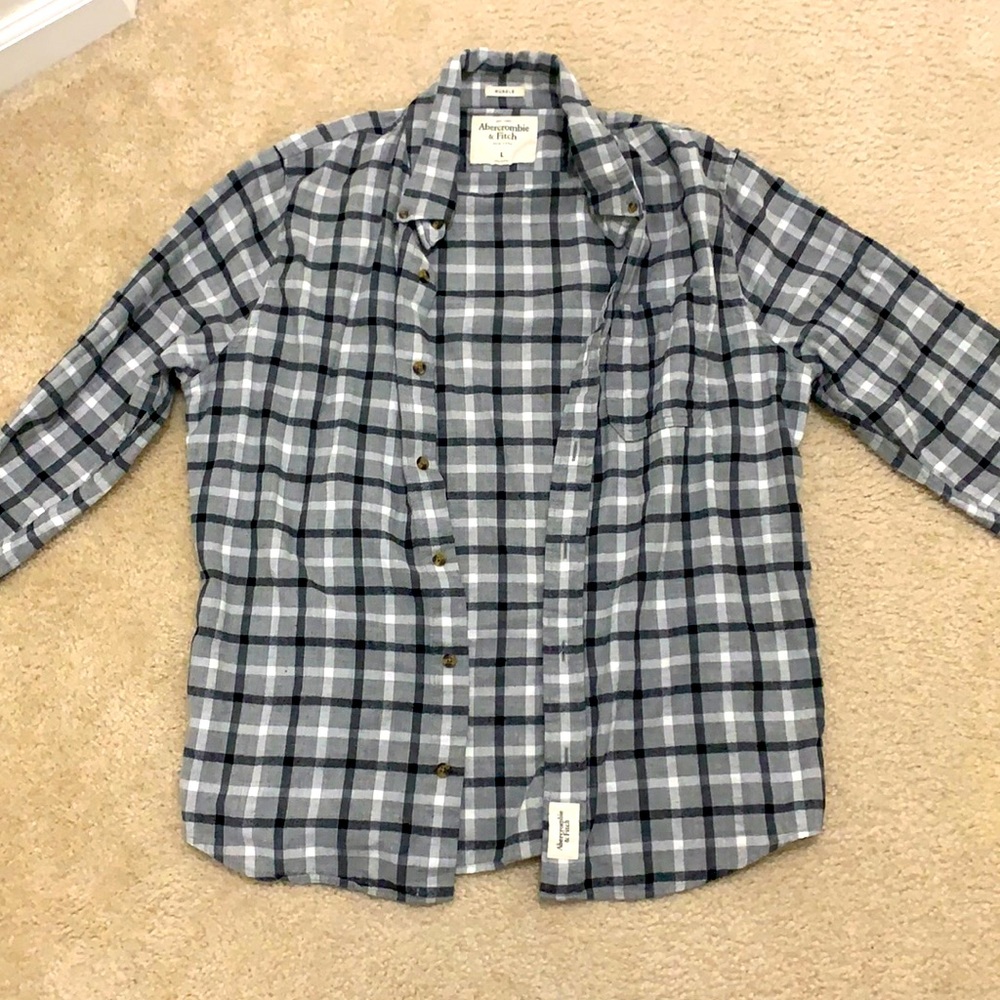 Men’s Large Abercrombie and Fitch Flannel